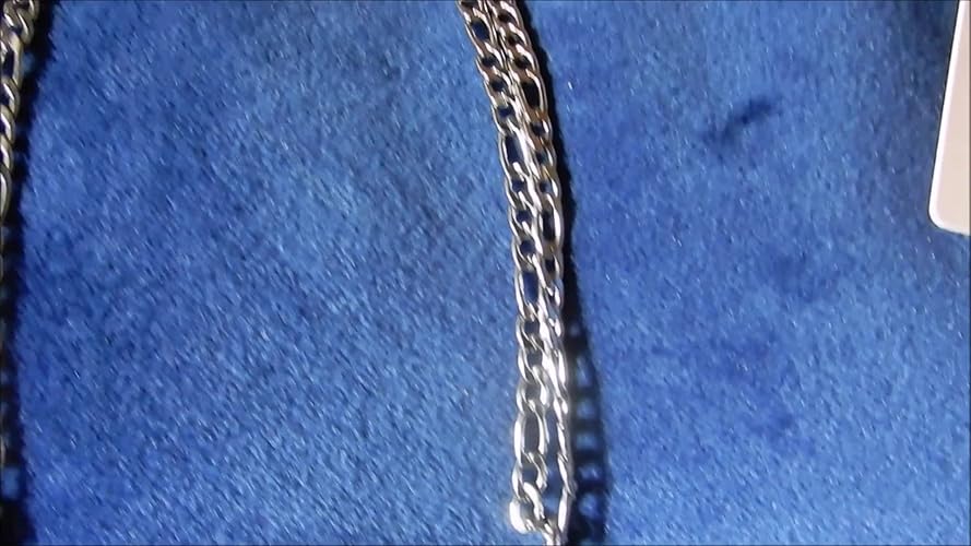 Purelei® Coin ketting voor heren, verstelbare roestvrijstalen halsketting met hanger en stansing, 18K verguld of zilver, subtiel herensieraad, Länge: 45-50 cm, Roestvrij staal, Abalone