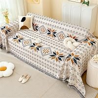 Coperta Boho Per Divano 130x180 Cm, Double Face In Cotone Con Nappe, Stile Etnico, Copridivano E Plaid Da Viaggio - 3