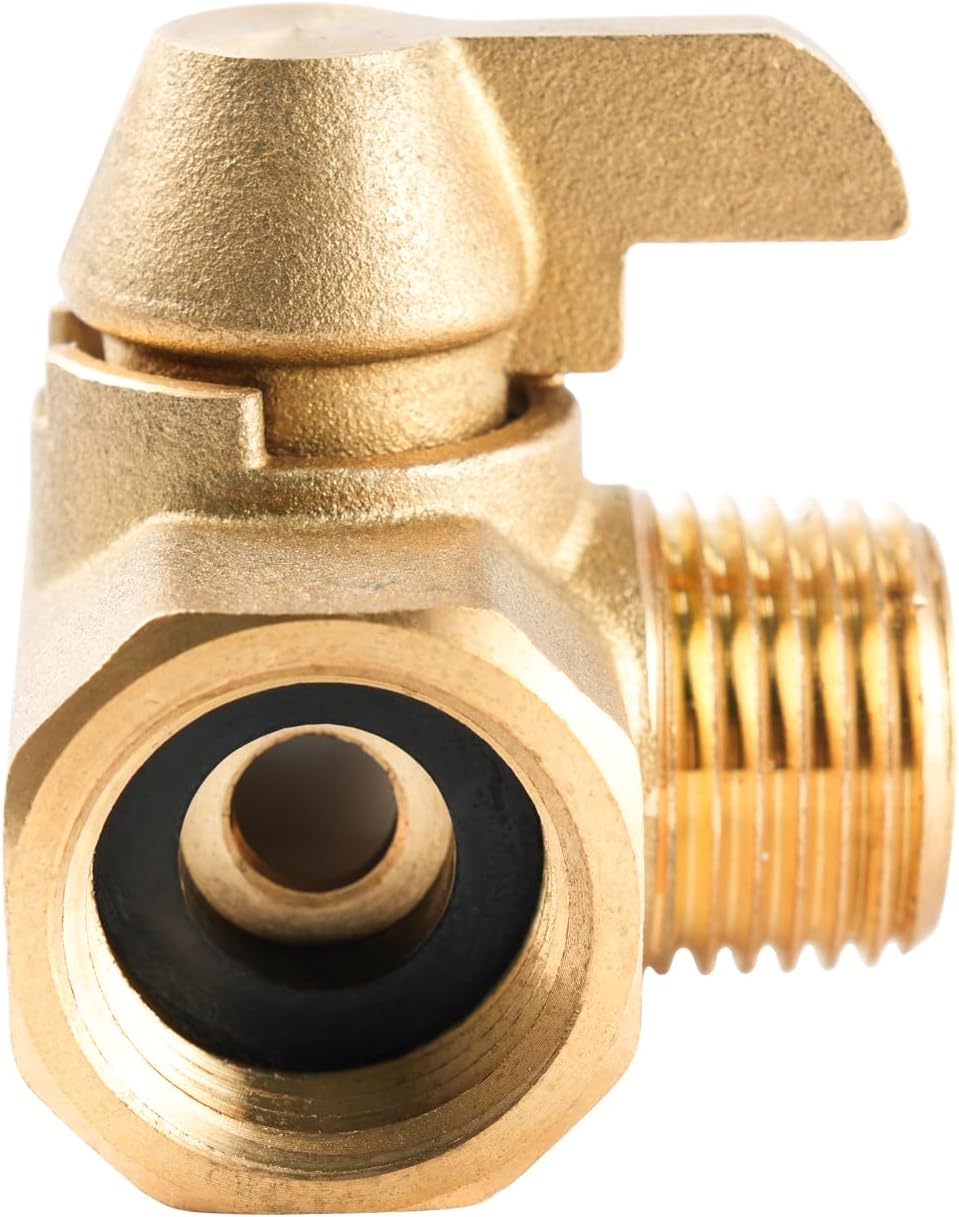 Brass 3-Way By-Pass Valve for Water Heater Kits - 1/2" NPT Connections