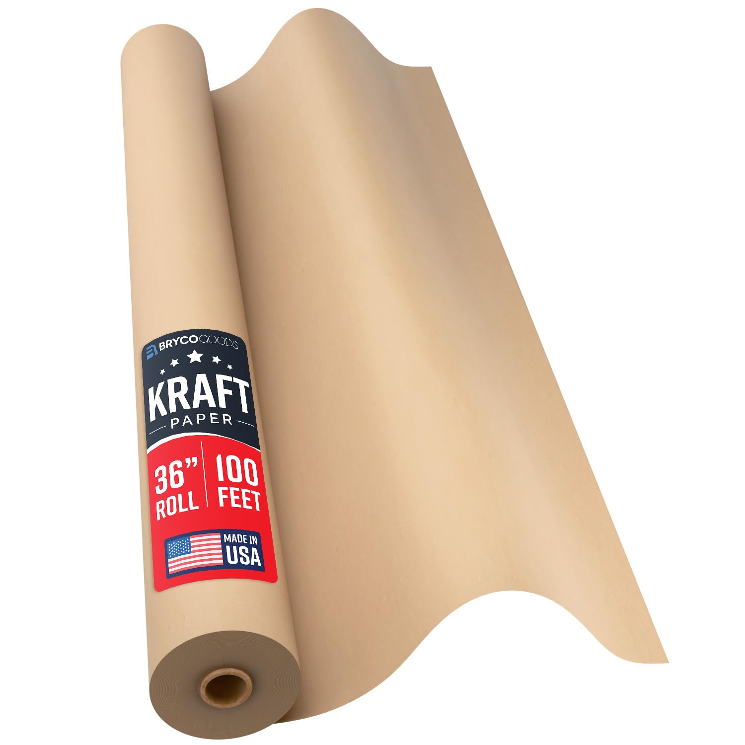 Bryco Goods 36" Arts & Crafts Paper brown BG-ACP-R-W-36