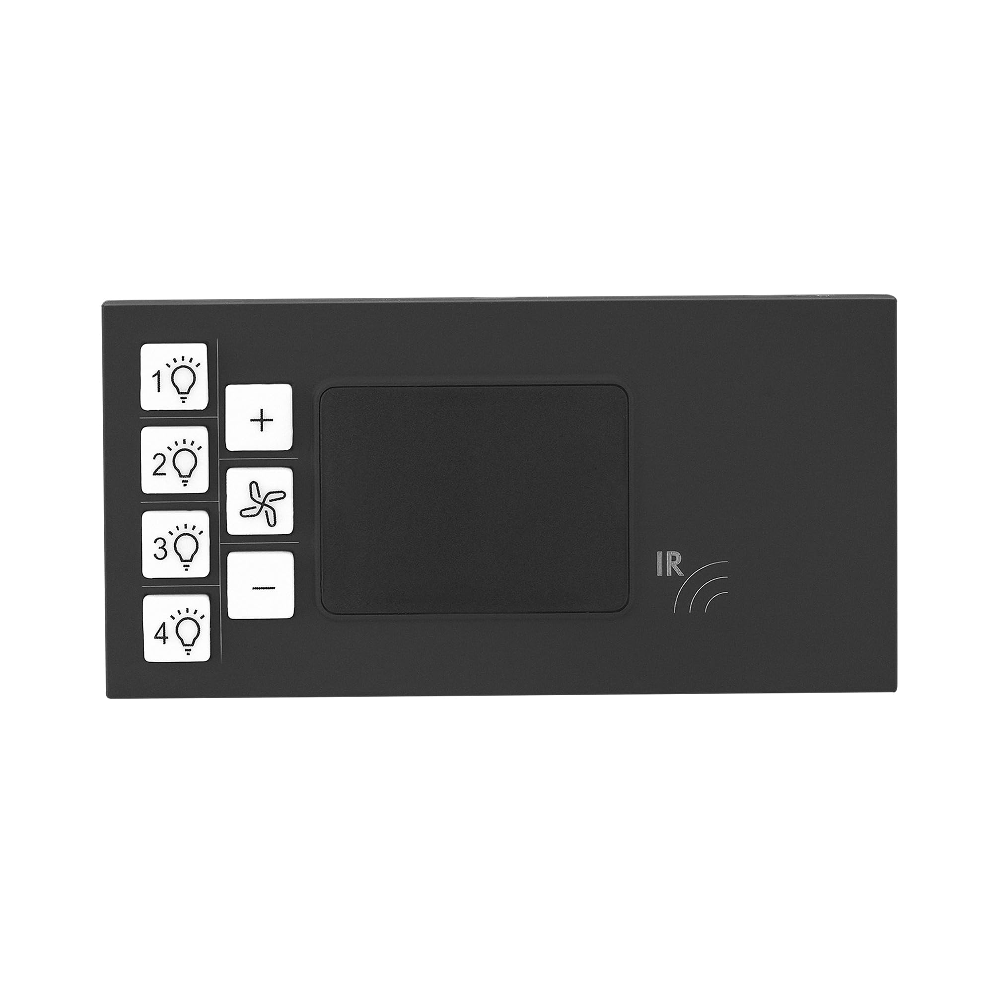Legrand Allzy Remote Control Unit | 4 Module, RC Control, PMMA Mechanism, Polycarbonate, IP20 Rated, Control Fan and Light | Suitable For Office, Hotel, Residence | 681254 (Pack of 1, Matt Black)-image-45