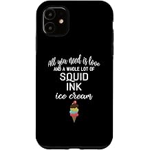 iPhone 11 Squid Ink Ice Cream Graphic for Foodies and Sweet Tooths! Case