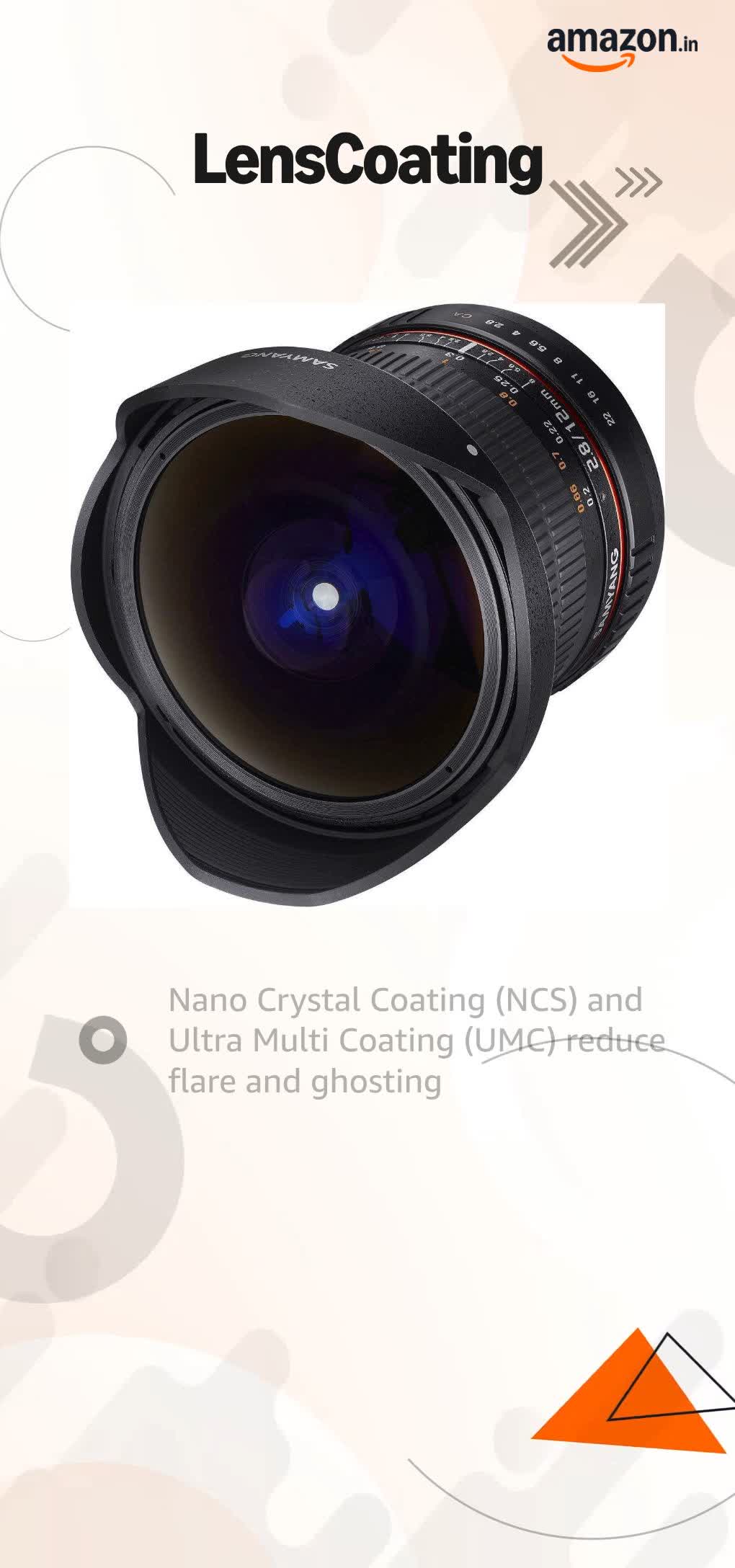 Samyang 12mm F2.8 ED AS NCS Fish-Eye Fuji X : Amazon.in: Electronics