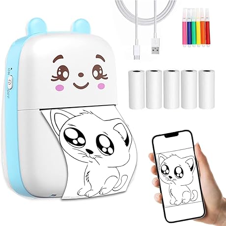 Mini Pocket Printer: Print on the Go