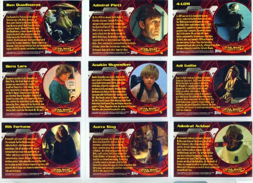 Star Wars Evolution Trading Card Base Set #TOP1