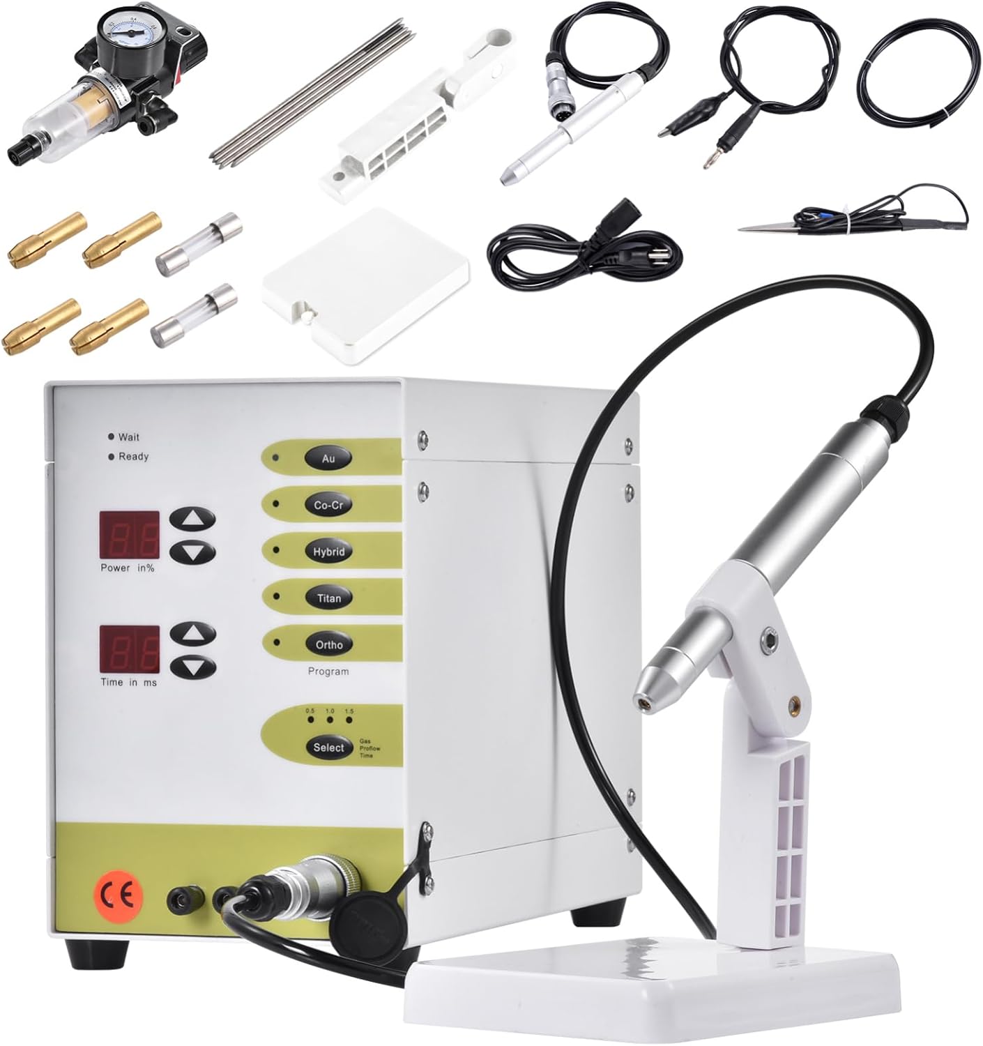 Welder for Permanent Jewelry - 100a Permanent Jewelry Welder Kit, 110v Welding Machine Jewelrys, Pulse Arc Welders PermanentJewelry for DIYs Jewelrys Repair Hardware Workpiece Welding