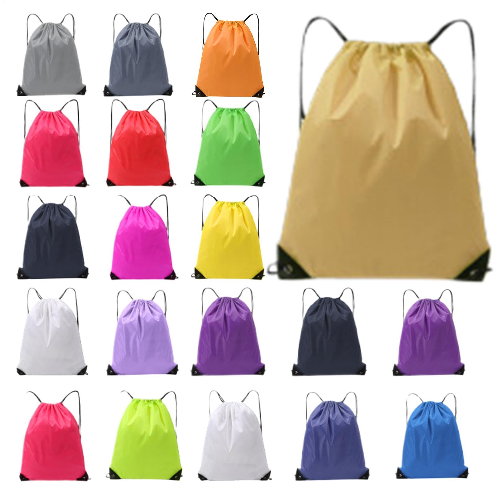 Bolsa de gimnasia con cordón, bolsas de almacenamiento con cordón Mochila
