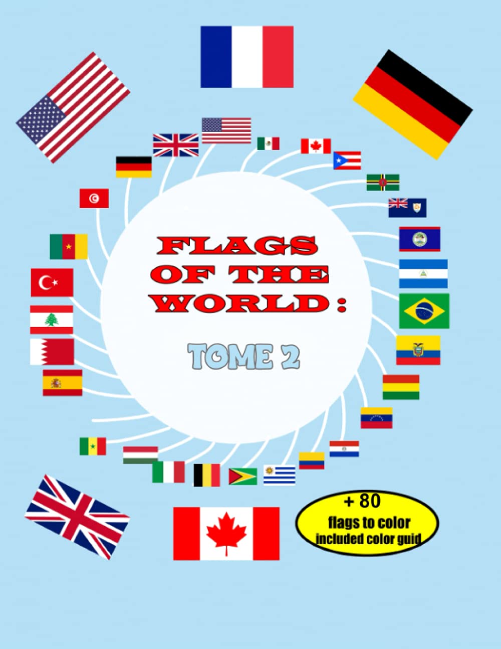 Coloriage de drapeaux du monde tome 2 activité du mercredi