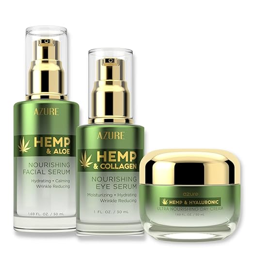Azure Hemp Collection Nourishing Set Hemp & Aloe Facial