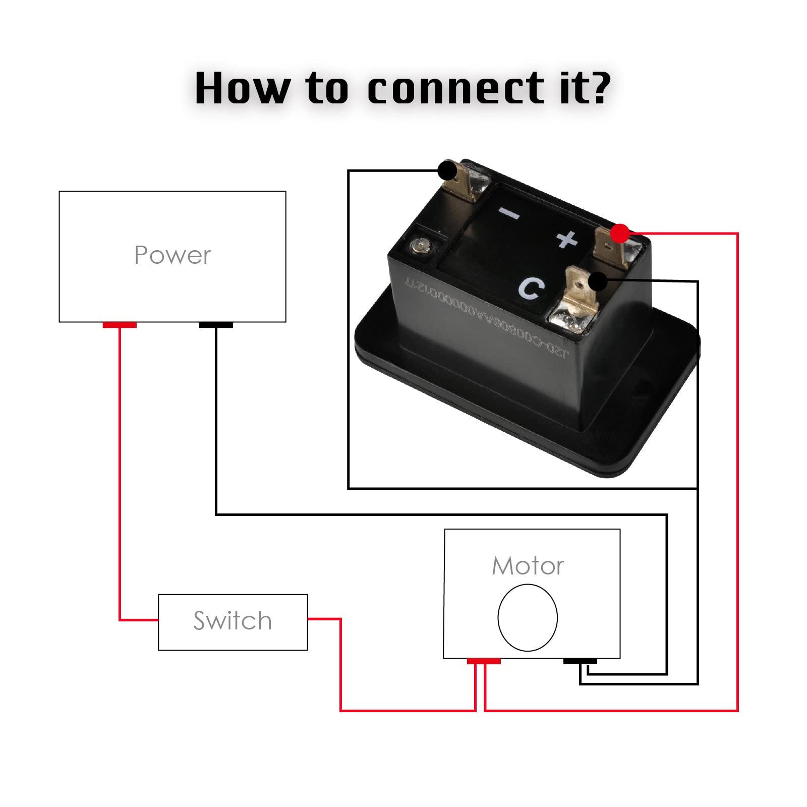 HonorMeet Digitaler AC-Stundenzähler - 90-230V Für Motorwartung