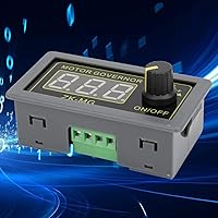 Vista 7 de DEWIN PWM Motor Driver, DC 5V 12V 24V 150W controlador de velocidad del motor regulador de velocidad ajustable con interruptor de perilla variable