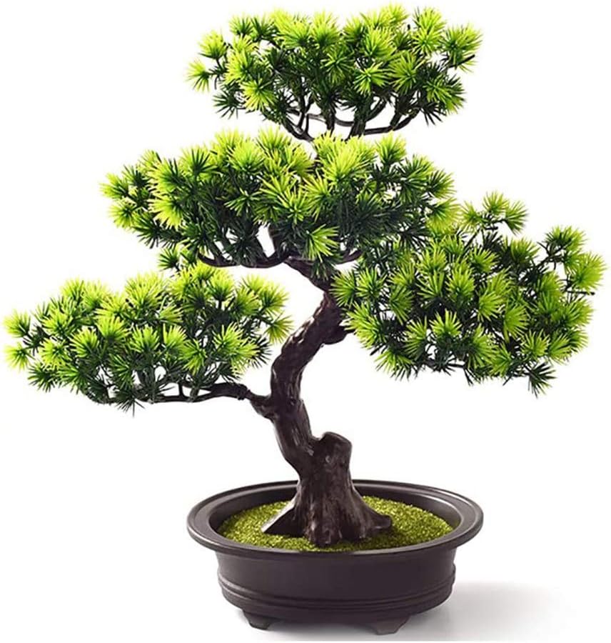 Amazon.de AMITD Bonsai Baum Künstlich,Künstliche Grün Bonsai