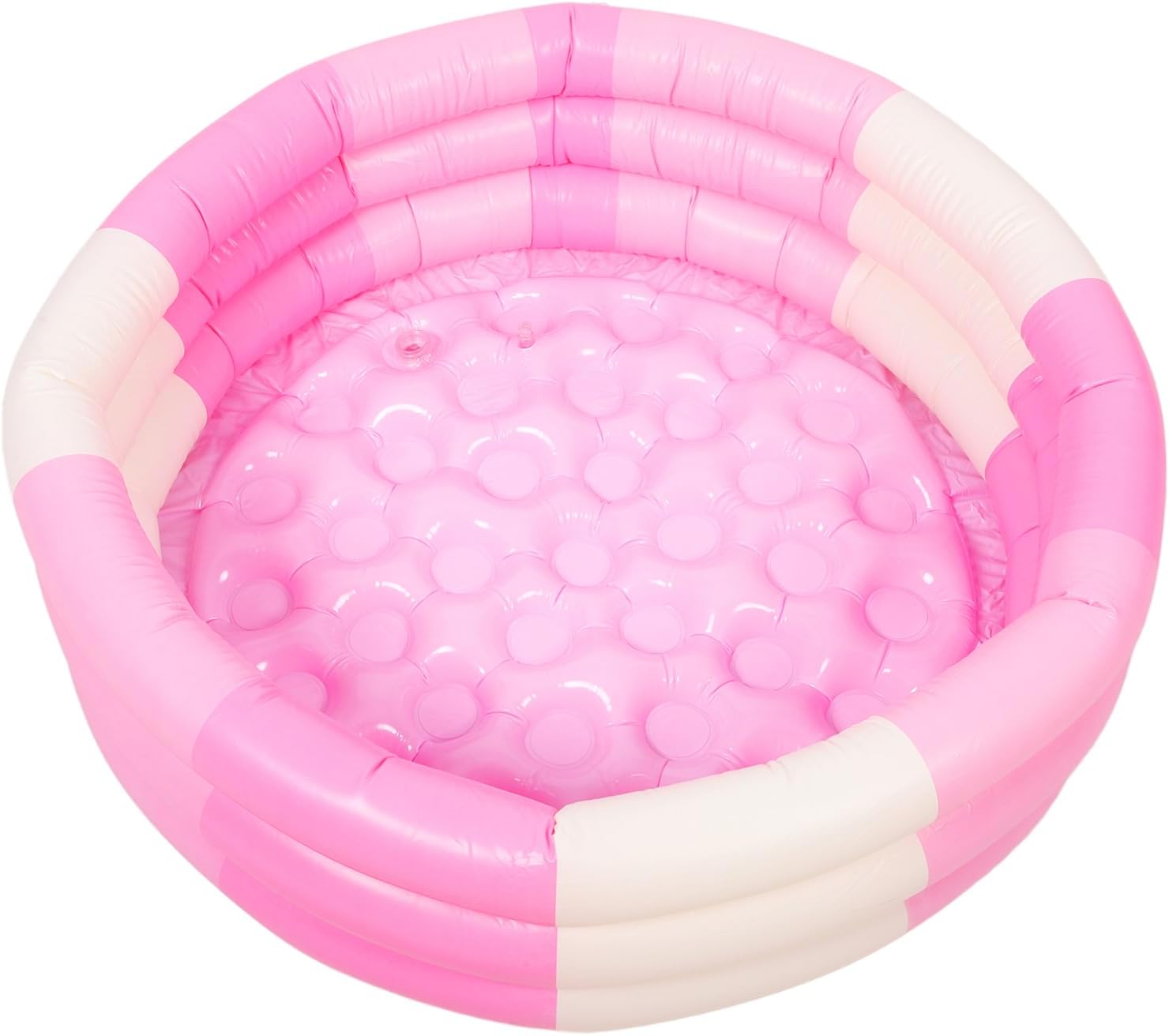 Inflatable Pool Thickened Round Swimming Pool for Boy Girl for Fun and Birthday Parties Easy to Inflate Bright Color Design for Boys and Girls
