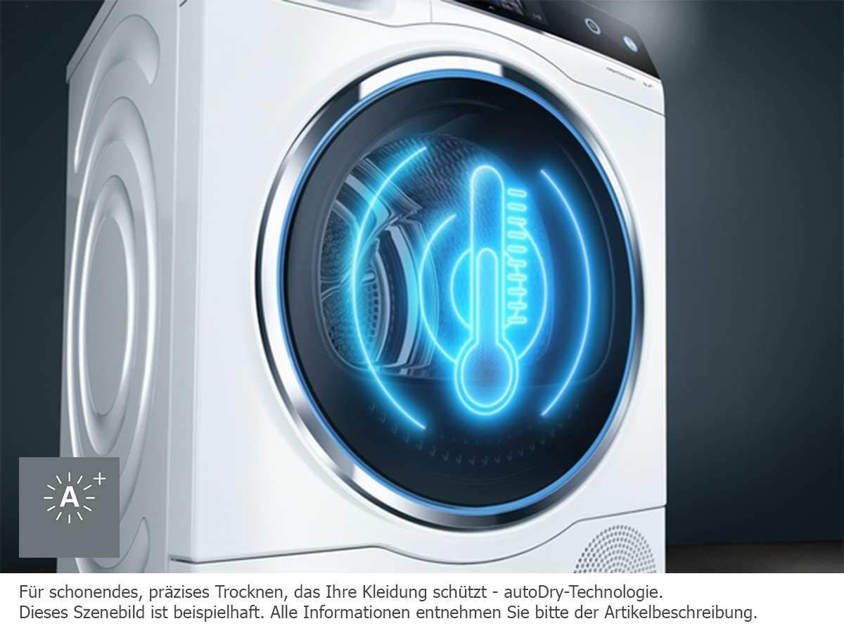Siemens WT47XE40 iQ800 Wärmepumpen-Trockner / 9 kg / A+++ / 193 kWh / intelligentCleaning System / WLAN-fähig mit HomeConnect / intelligentDry