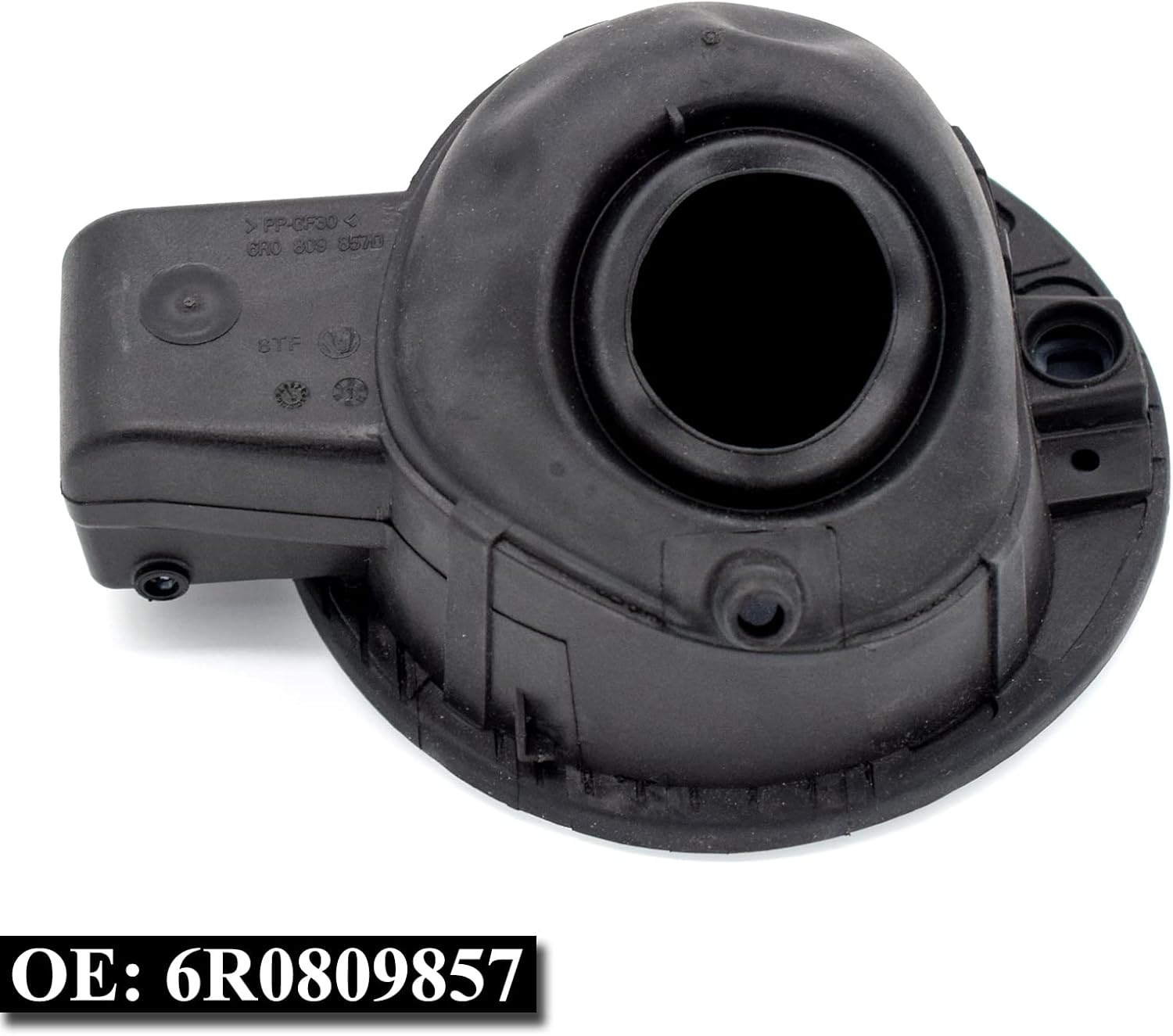 AUTOXBERT Fuel Filler Tank Door Cap Cover Fuel Gas Tank Door Lid Cover Flap Unprimed 6R0809857 for Polo Mk5 6C 6R 2011-2019