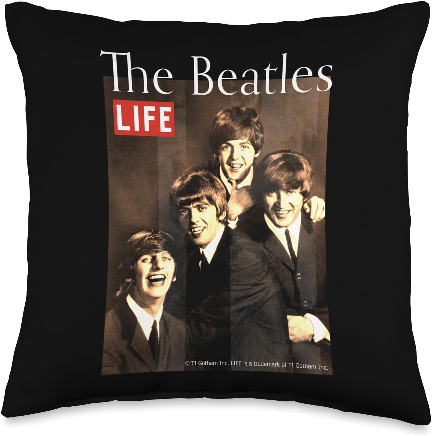 Life Picture Collection The Beatles 05 Throw Pillow