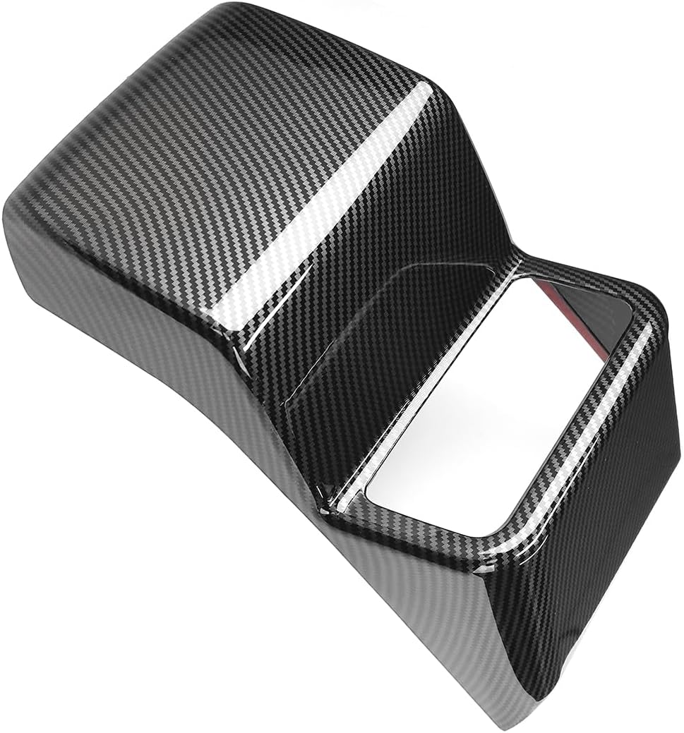 Rear Air Conditioning Vent Outlet Cover Trim Compatible with Kia K4 2025-2026 Accessories (Carbon Fiber Pattern)
