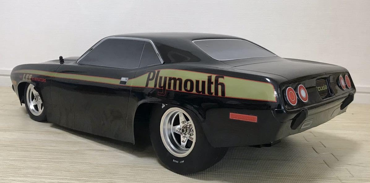 Amazon.co.jp: Losi 22S 1972 プリムス バラクーダ ブラシレスRTR