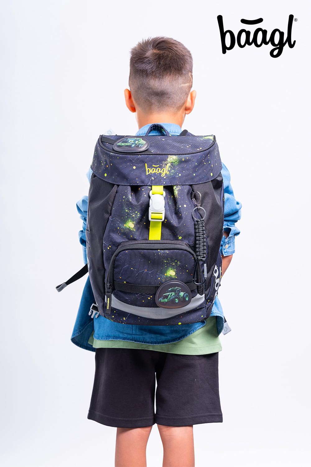 Baagl Airy - Set di 3 zaini per la scuola elementare, zaino per la scuola primaria per bambini, zaino per la scuola