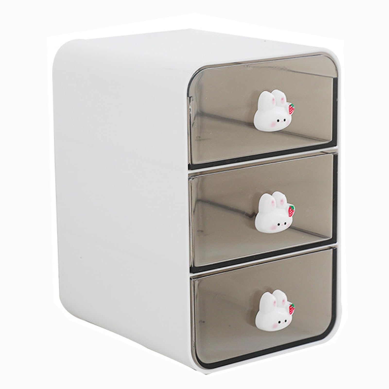 Lixsazse A Desktop Storage Drawers 3 Drawer Plastic Storage Unit For Desk Bs Solutions For Small Spaces Stackable,