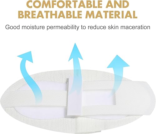 Miniatura 5 de EXCEART Dispositivo de estabilización de catéter Soporte de banda para piernas, soporte de tubo de catéter, agujeros de transpiración, soporte para