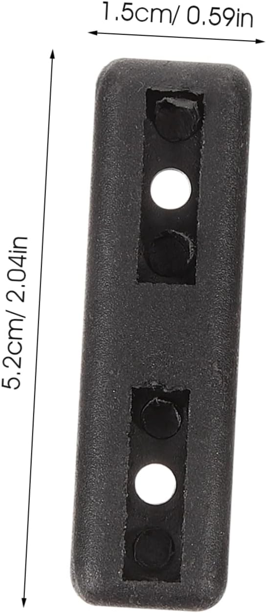 MERRYHAPY 200Pcs Rectangular Furniture Leg Pads Non Slip Chair Feet Protectors for Easy Installation Floor Protection Stylish Design for Tables and Chairs