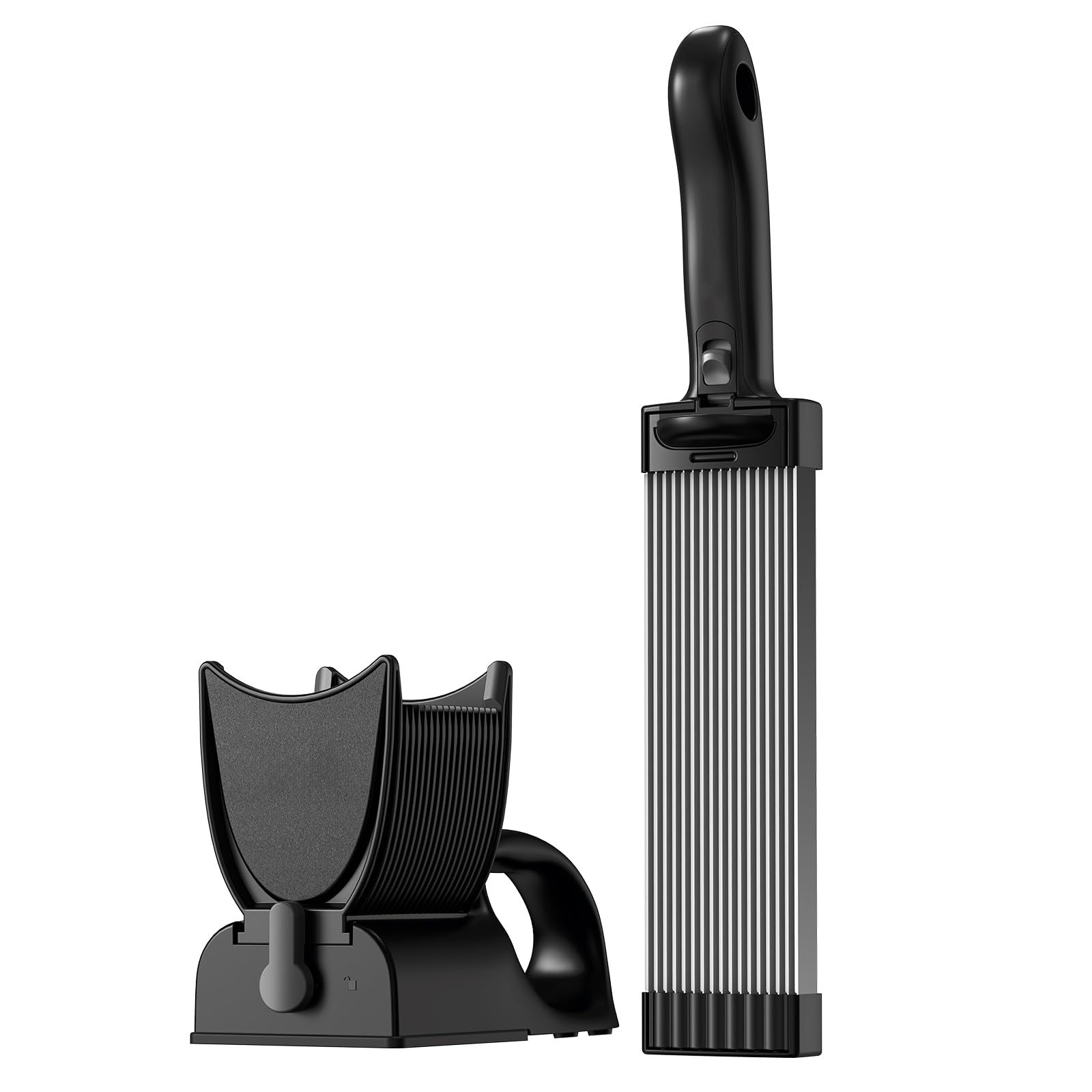 Manueller Fleischschneider für frisches rohes Fleisch (mit stabilem Griff), Mahlzeitvorbereitung für die Woche, verstellbare Dicke 2 mm oder 4 mm, 17 Klingen erhalten 18 frische Fleischschneider