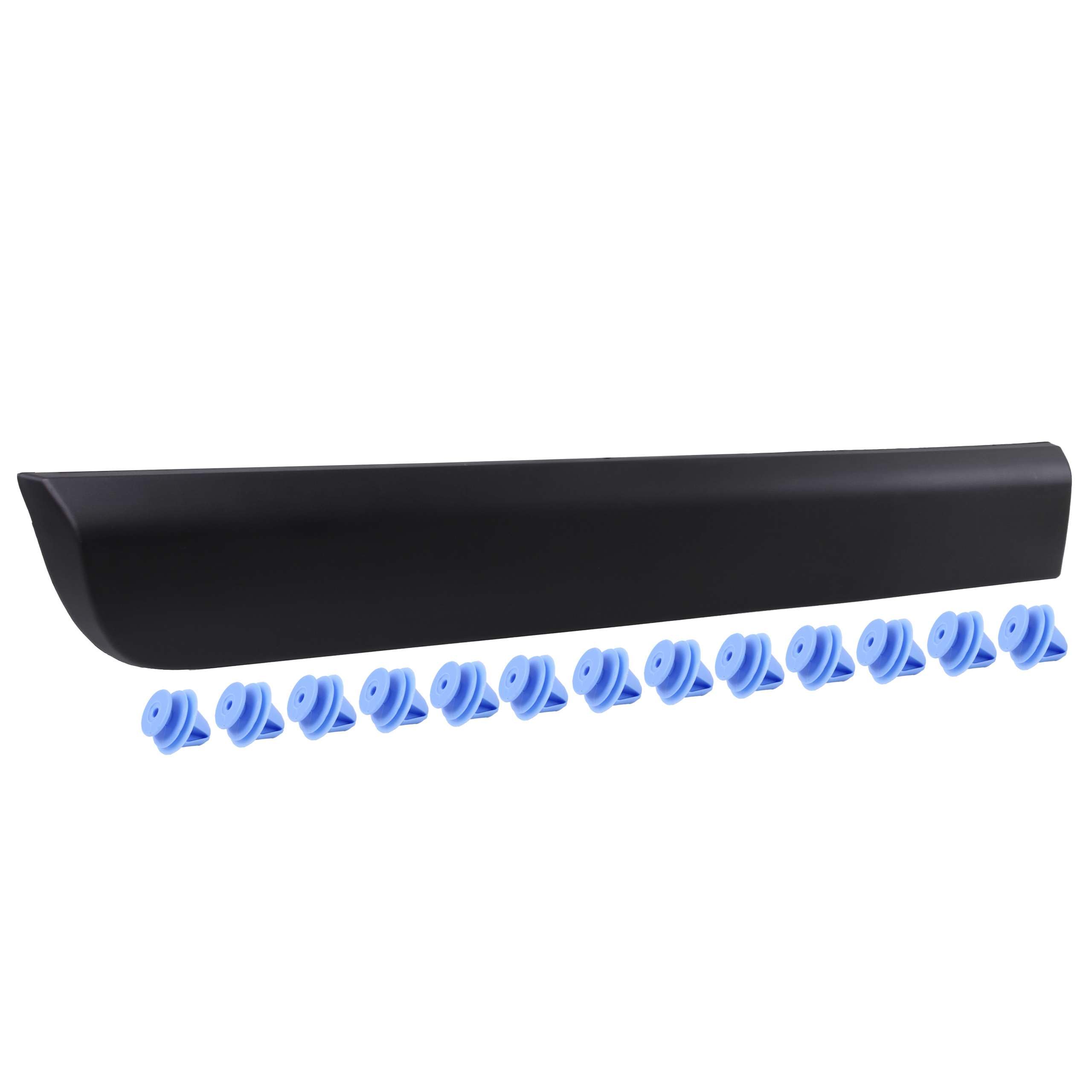 INLY Moldura Protectora Moldura Lateral Trasera Derecha Negra Compatible con Dokker 828760894R (2012->)