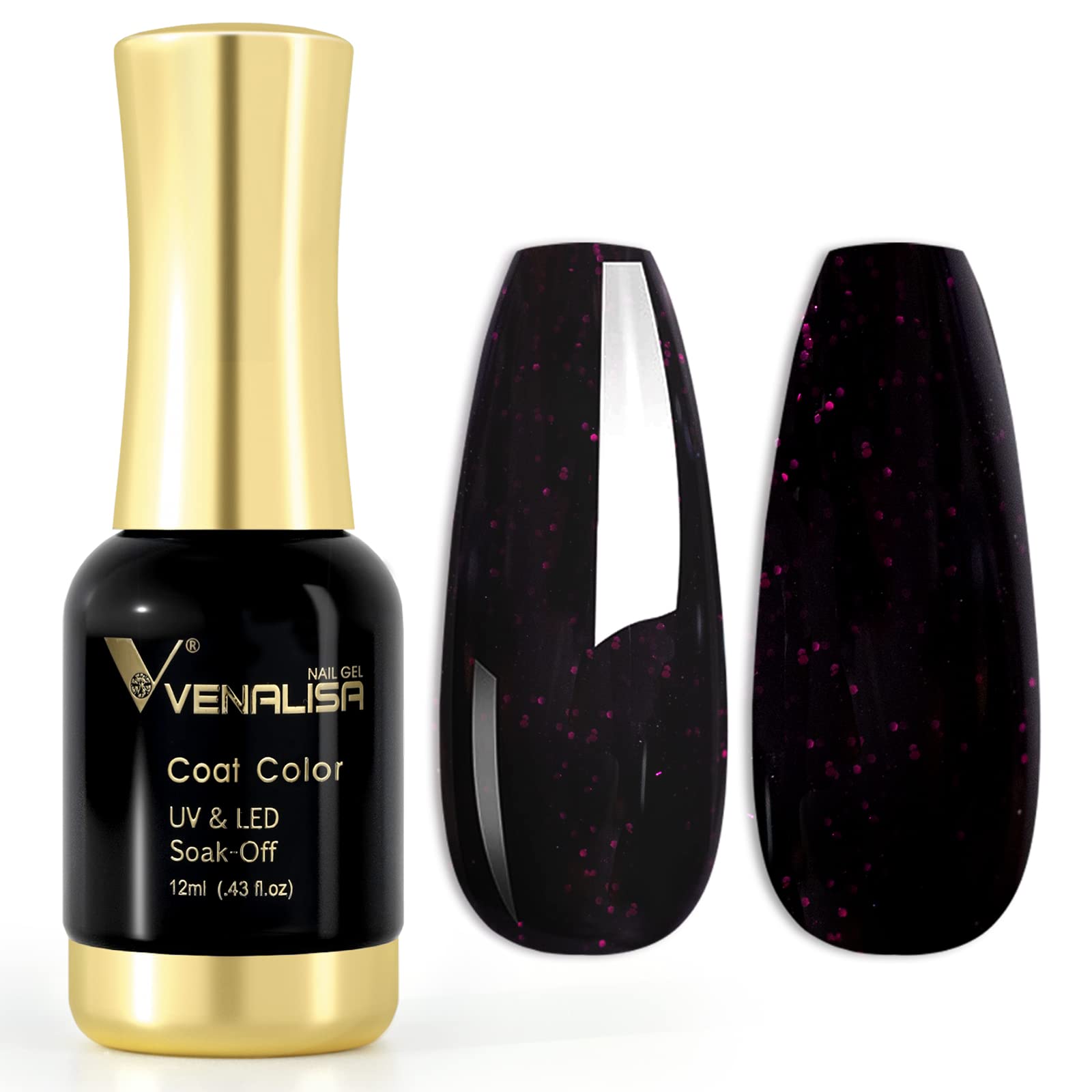 VENALISA Vernis à Ongles Gel à Séchage Rapide UV LED Soak Off