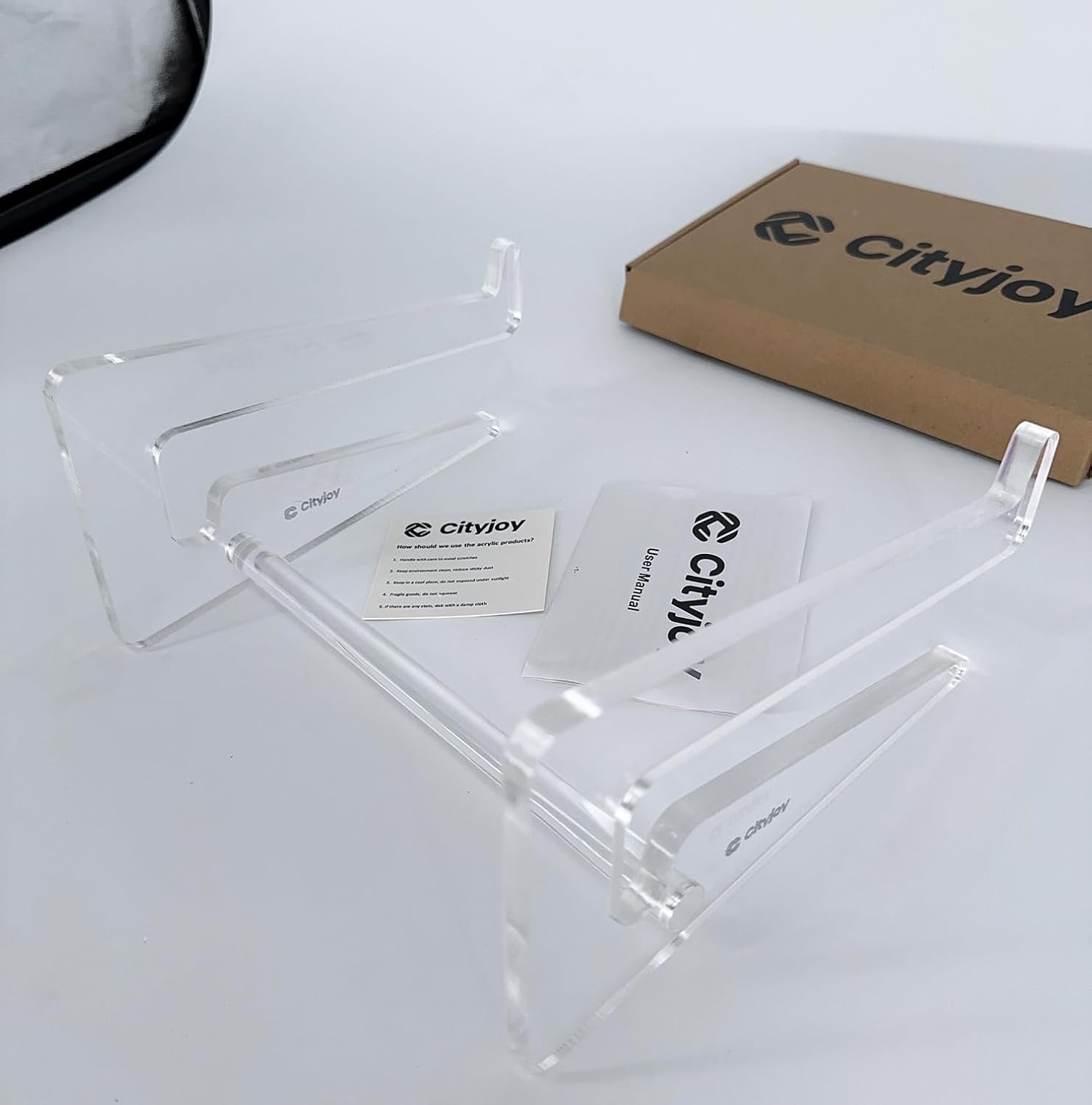 Beimu Soporte De Acrílico Para Monitor, Soporte Vertical De Acrílico
