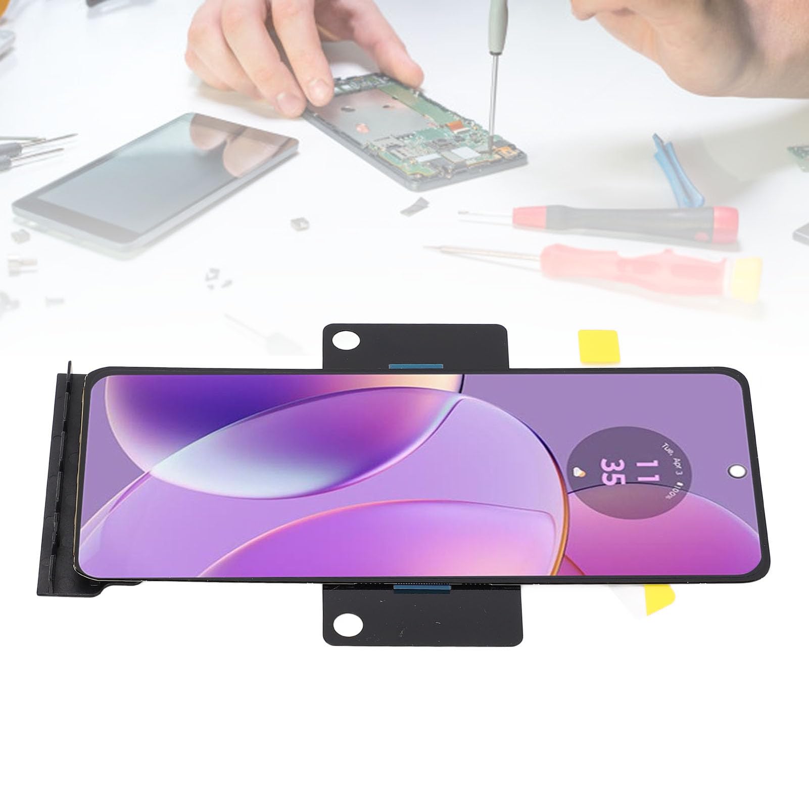 Aramox Wymiana Ekranu do Razr 40, Dotykowy Wyświetlacz z Digitizerem