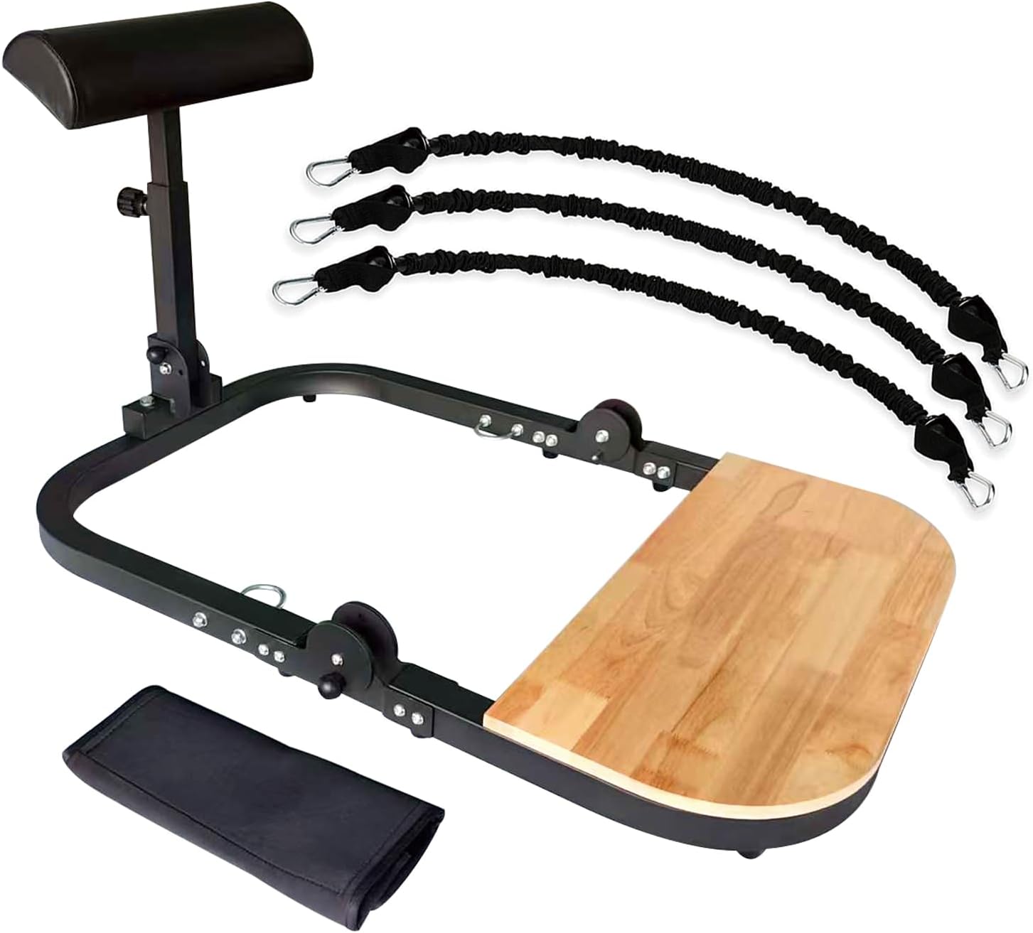 Hip Thrust Machine for High Resistance Glute Workout Equipment,Glute Machine Home Gym Hip Thrust Bench Comes with 50, 100, and 150 Lbs of Resistance