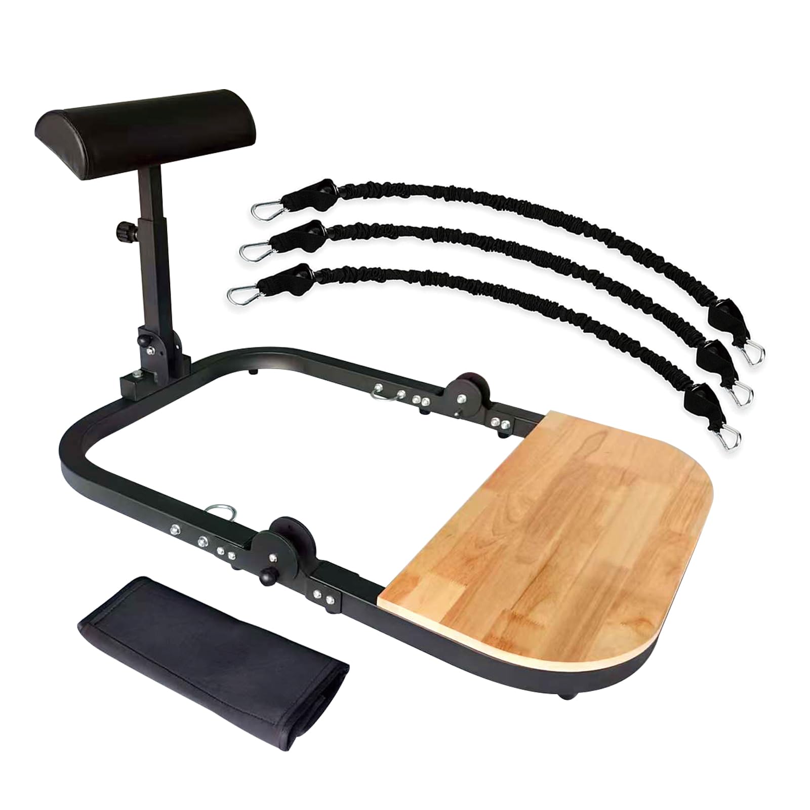 Hip Thrust Machine for High Resistance Glute Workout Equipment,Glute Machine Home Gym Hip Thrust Bench Comes with 50, 100, and 150 Lbs of Resistance