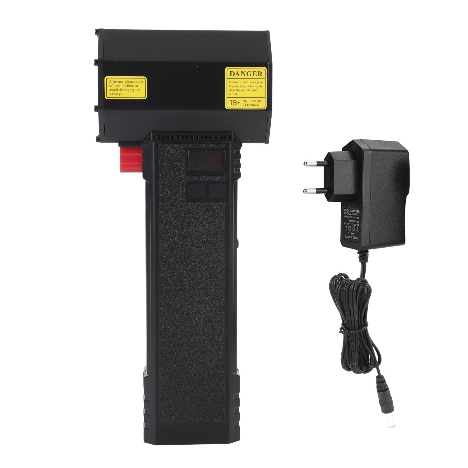 Blower per Polvere Elettrico, Spolveria Compressa a 4 Marce 50000 Giri/Min, Motore Senza Spazzole 64 Mm, Ventole Portatile con Ventilatore a con 4000 MAh, per Auto