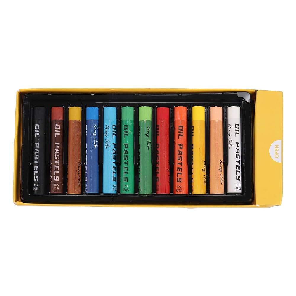 滝』 オイルパステル画 B4サイズ Amazon.co.jp: Gallery 画材