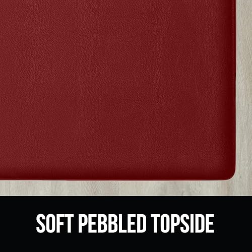 Miniatura 7 de Gorilla Grip Juego de 2 tapetes acolchados antifatiga, impermeables, resistentes a las manchas y a los arañazos, tapetes ergonómicos de pie para