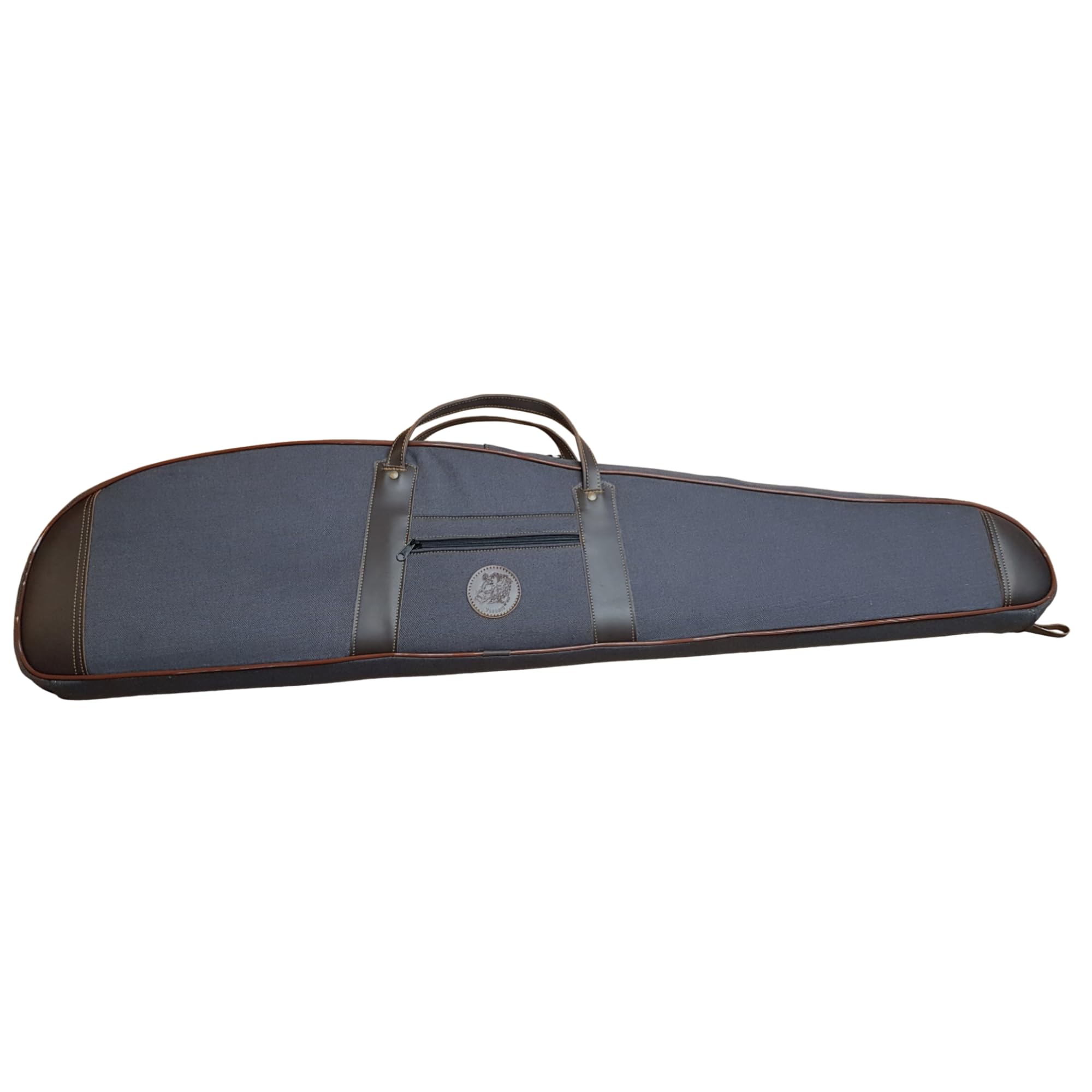 Funda Acolchada para Rifle montado con el Visor, en Lona Gris
