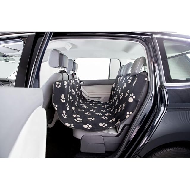 TRIXIE Funda Asiento Coche, 1.40x1.45 m, Negro/Beige