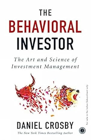 עטיפת הספר The Behavioral Investor מאת Daniel Crosby