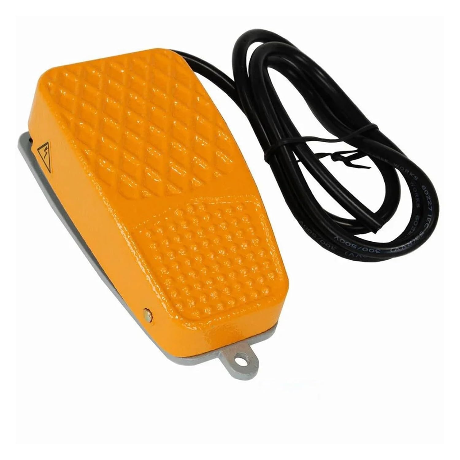 1 Pc Foot Switch Aluminum 250VAC 10A SPDT NO NC Electric Power Pedal Momentary 15CM Antiskid Tool Accessories
