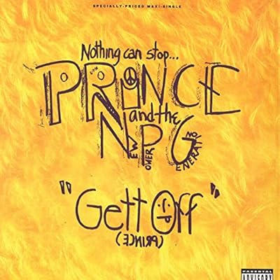 GETT OFF 7 INCH (7" VINYL 45) UK PAISLEY PARK 1991