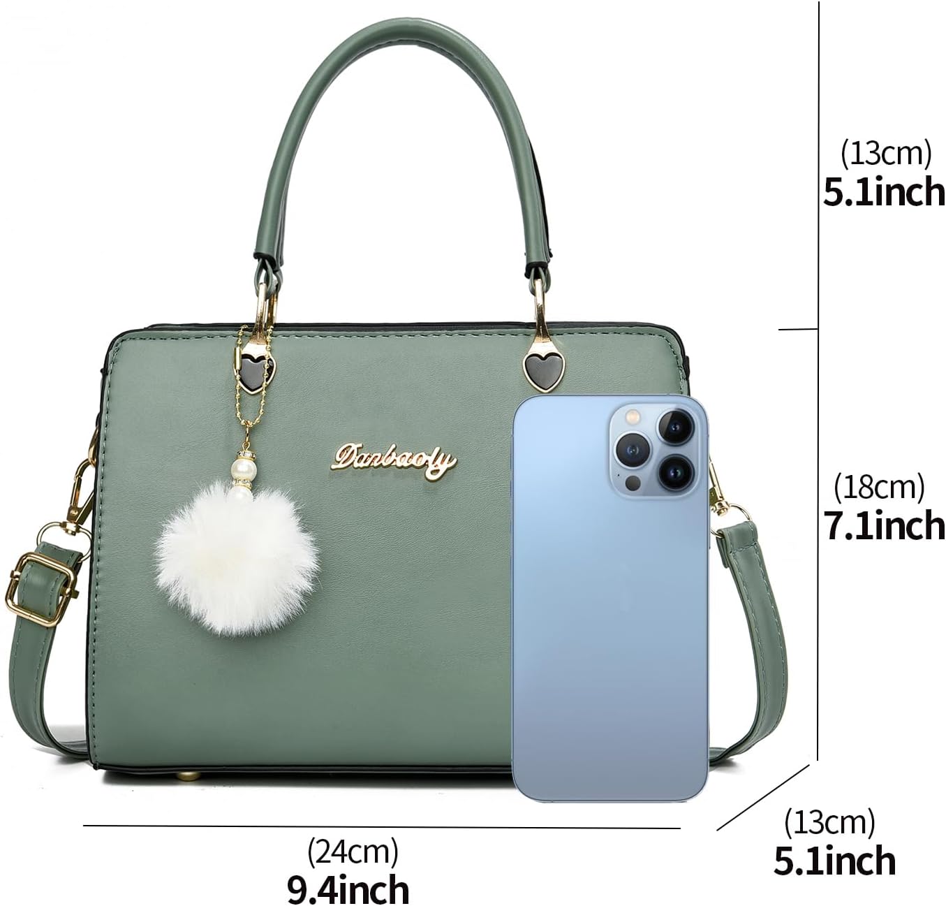 Xiaoyu Small Purses and Handbags for Women Ladies Fashion Crossbody bag Stylish Top Handle Satchel Shoulder Bags Totes - Image 4