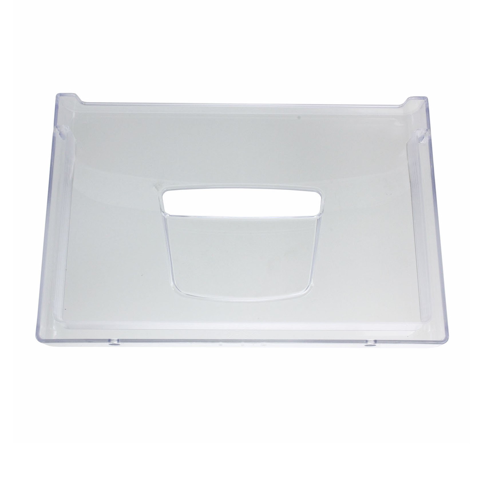 Indesit NBAA33NFNXD NBAA33NFNXDU PBAA33FDUK Panel de cubierta frontal de plástico para cajón de ensalada y verduras (240 x 160 mm)