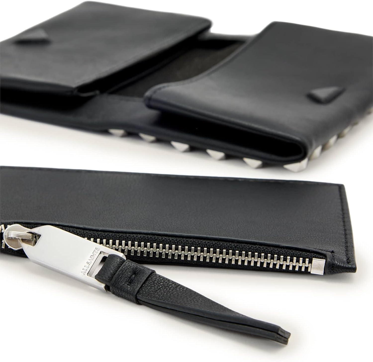 AllSaints Harluna Emb Wallet W609XD Black One Size