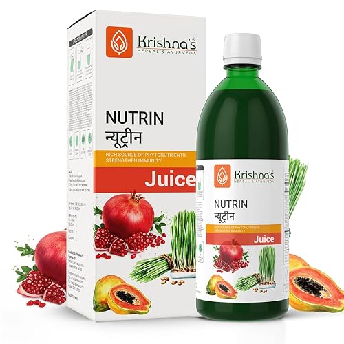Krishna's Nutrin Juice, Rich Source Of Nutrients, No Artificial Colors or Flavors - 1000 ml (Pack of 1)
