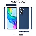 Pikkme Vivo Y03 Back Cover Camera Protection Shockproof Soft Matte Silicone Back Case for Vivo Y03 (Blue) gallery image