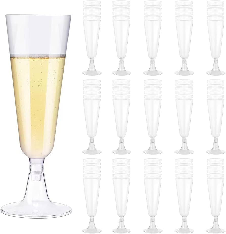 Amazon | ワイングラス 使い捨て 100個入り 150ml【JFSL370食品接触