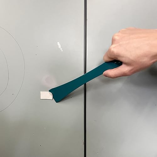 Miniatura 5 de 2 barras de palanca plana de 7-1/4 pulgadas y 9-1/4, extractor de uñas de lágrima, acero de alto carbono, gris