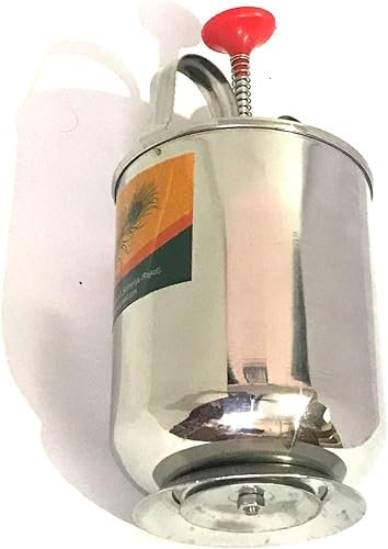 Miniatura 3 de DBY Medu Vada Maker - Dispensador de acero inoxidable - Plateado - Estilo moderno - Perfectamente formado y crujiente Medu Vada