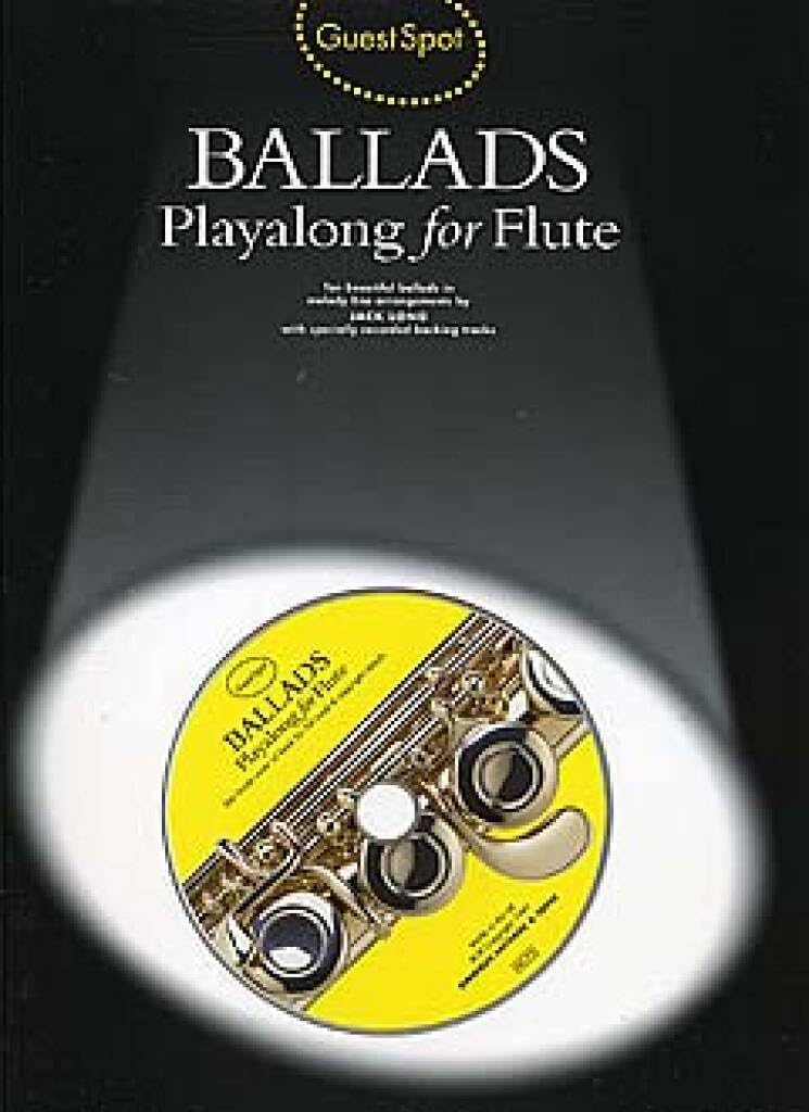 GUEST SPOT BALLADS PLAYALONG FOR FLUTE FLT BOOK/CD
